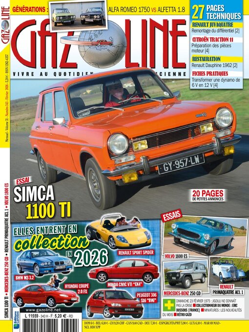 Title details for Gazoline by Editions Lariviere SAS - Available